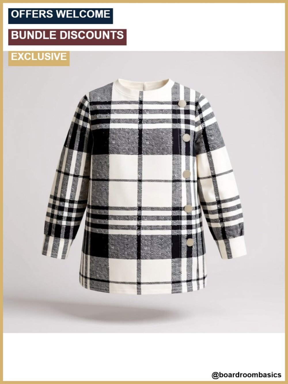 High Waist A Line Pencil Mini Skirt Plaid Spring Casual Bodycon